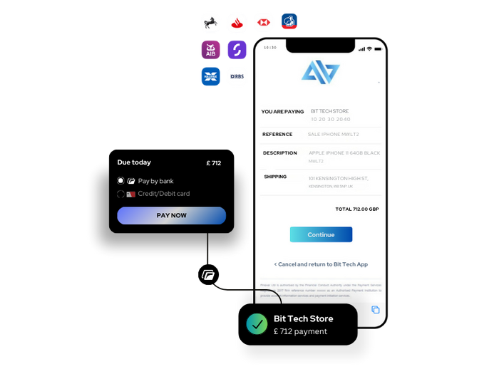 The Ultimate Guide to Account-to-Account (A2A) Payments in 2025 2 PaybyBank Finexer User Flow