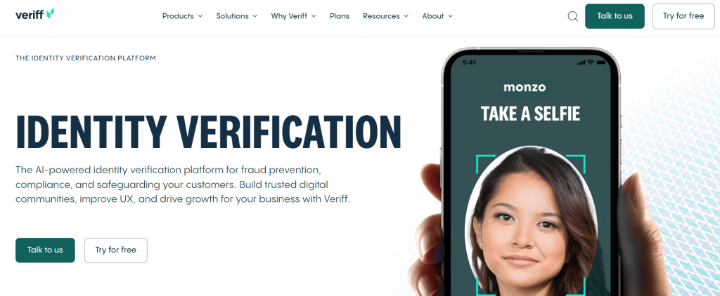 Guide to 5 Top Rated Online ID Verification Software in the UK in 2025 4 veriff