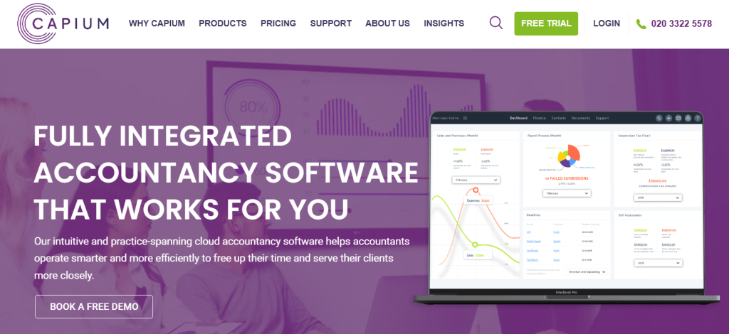 Top 10 Accounting Software in the UK 8 Screenshot 2025 02 24 191634