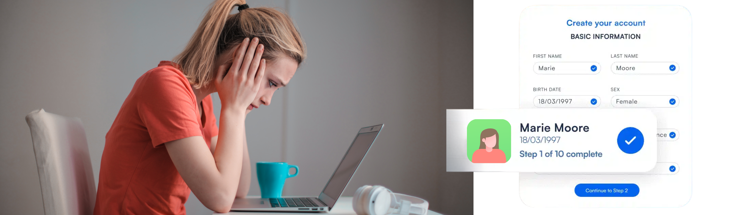 Now Faster Onboarding using Bank Account Validation in 2025 2 Stress in onboarding