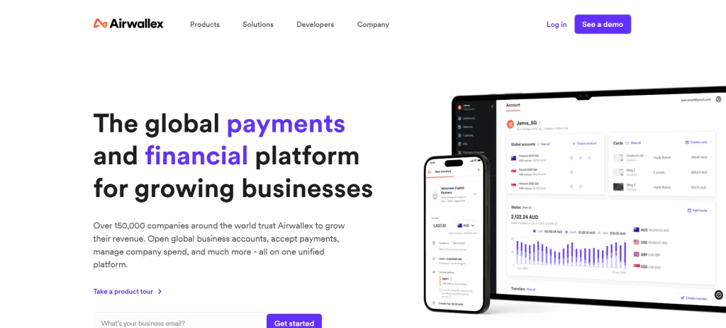 Top Wise Alternatives & Competitors for UK Businesses 4 Airwallex