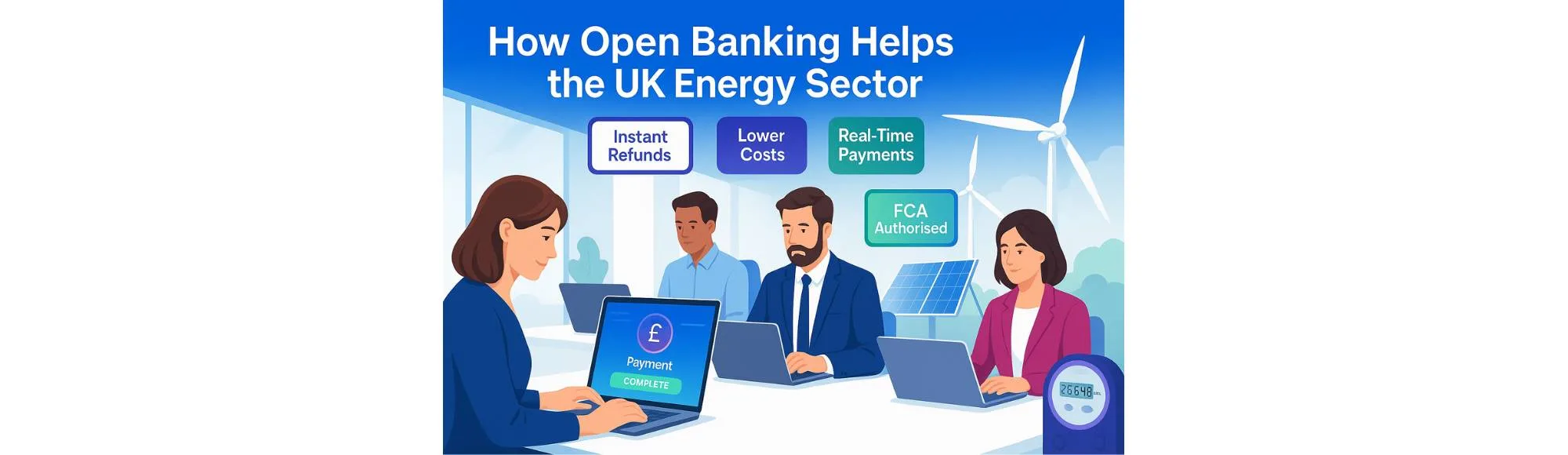 Open banking for UK energy suppliers: reduced costs and churns