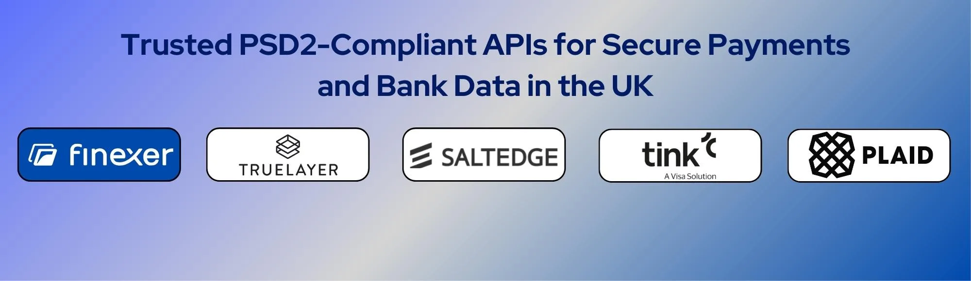 Trusted PSD2-Compliant APIs for Secure Payments and Bank Data in the UK