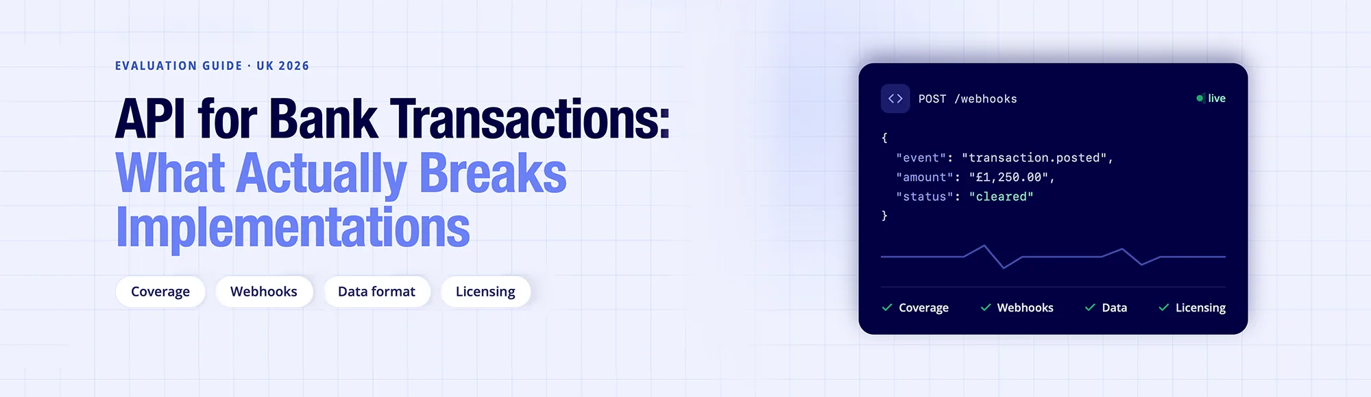 API for Bank Transactions: Evaluation Guide (UK 2026)