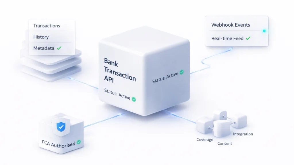api for bank transactions 