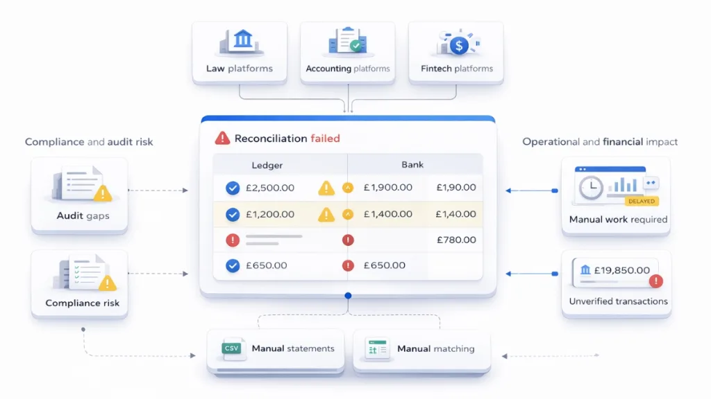 Automated Client Account Reconciliation for UK Platforms 3 client accounts