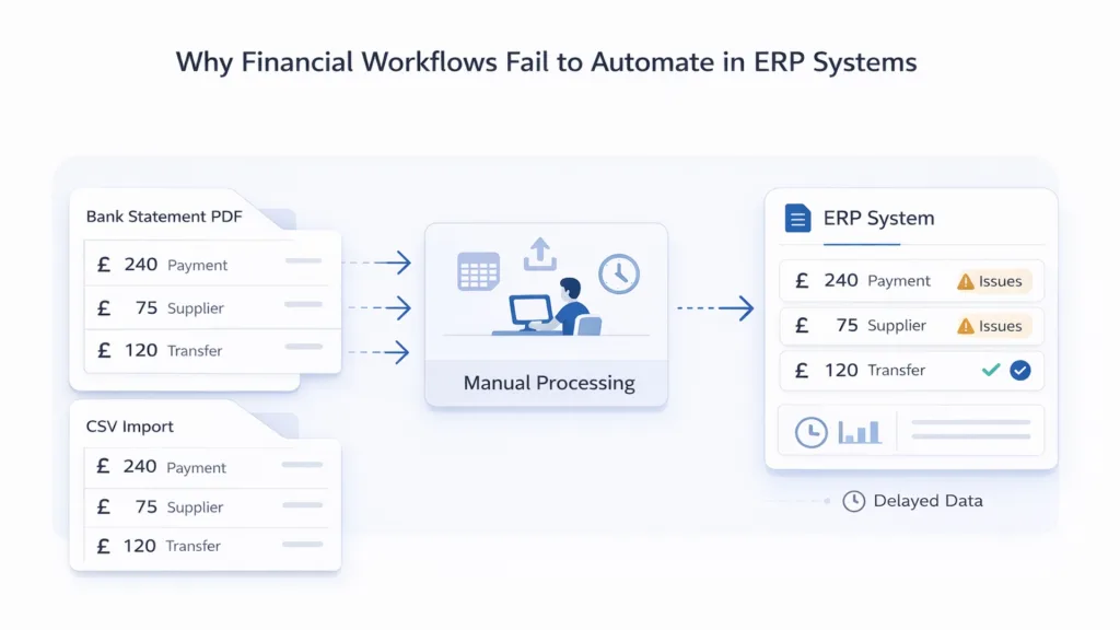 Why Do Financial Workflows Resist Automation in ERP Systems