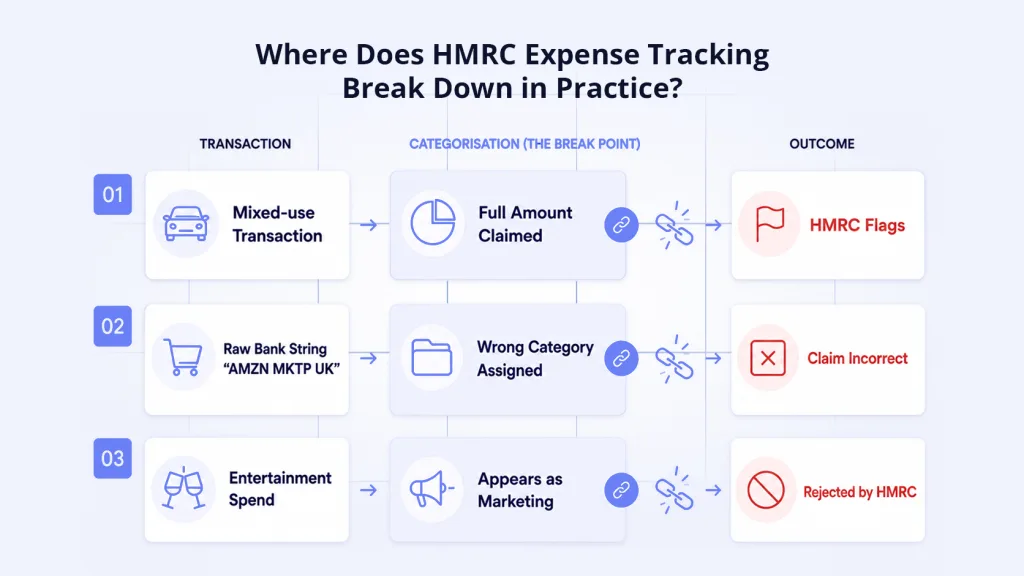 Where Does HMRC Expense Tracking Break Down in Practice